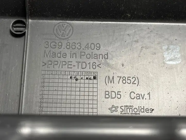 Volkswagen PASSAT B8 (2015 - ) 3G9863409 Кронштейн заднего бампера — фото 2