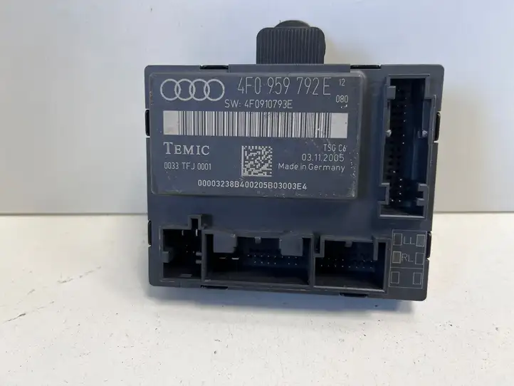 Audi A6 S6 C6 4F (2004 - 2008) 4F0959792E Блок управления дверью — фото 1