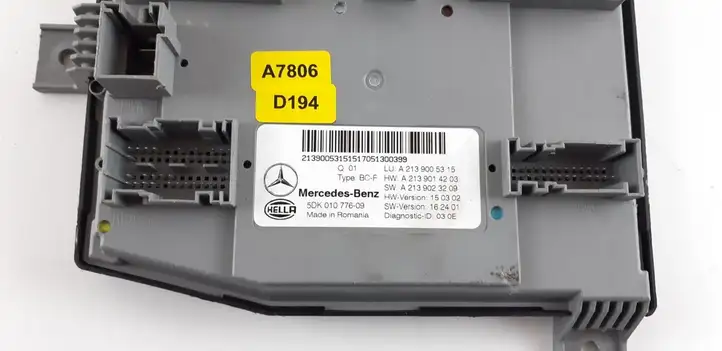 Mercedes-Benz E W213 (2016 - ) A2139005315 Блок SAM — фото 2