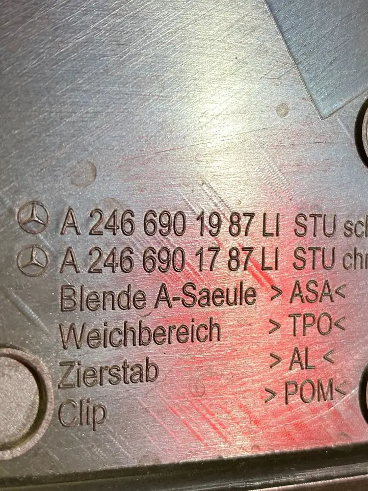 Mercedes-Benz B-class W246 (2014 - 2018) A2466901787 Накладка крыла — фото 2