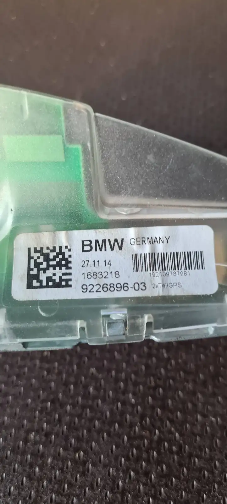BMW 1 F20 F21 (2011 - 2019) 9226896 GPS антенна — фото 3