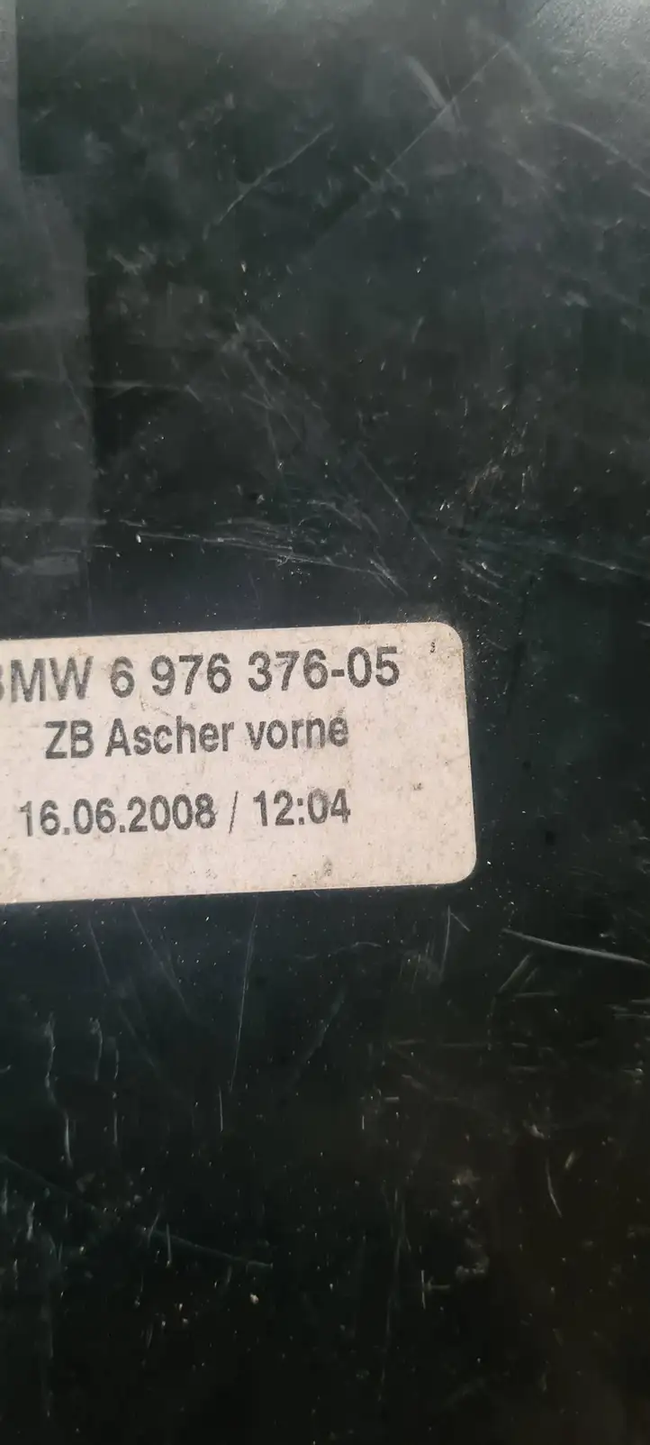 BMW 5 E60 E61 (2004 - 2010) 6976376 Передняя пепельница — фото 5