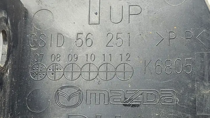 Mazda 6 (2007 - 2009) GS1D56251 Дефлектор воздуха — фото 3