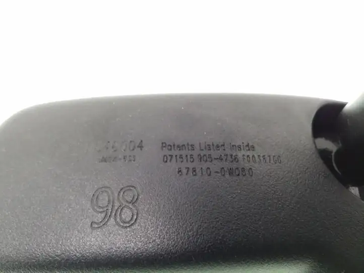 Toyota Avensis T270 (2015 - 2018) 878100WQ50 Салонное зеркало заднего вида — фото 2