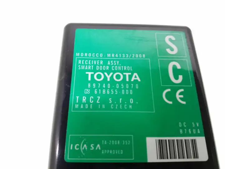 Toyota Avensis T270 (2015 - 2018) 8974005070 Прочие блоки управления — фото 4