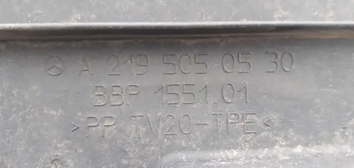 Mercedes-Benz CLS C219 (2003 - 2011) A2195050530 Дефлектор воздуха — фото 2