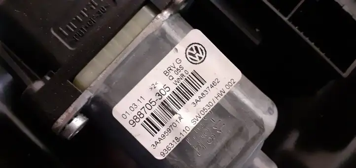 Volkswagen PASSAT B7 (2011 - 2014) 929909100 Электростеклоподъемник передний (комплект) — фото 4