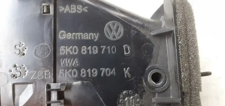 Volkswagen Golf VI (2009 - 2013) 5K0819710D Боковой воздушный дефлектор — фото 2