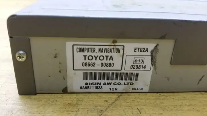 Toyota Avensis T250 (2006 - 2009) 0866200880 Навигационный привод CD/DVD — фото 4
