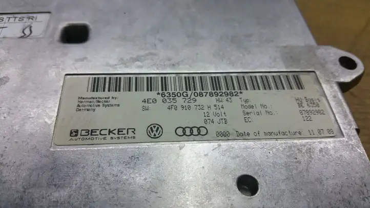 Audi A6 Allroad C6 (2006 - 2008) 4E0035729 Блок MMI — фото 4