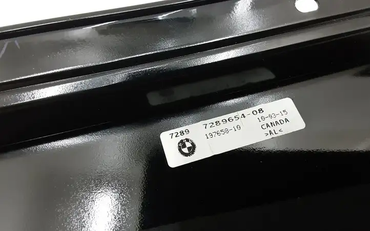 BMW X5 F15 (2013 - 2017) 7289654 Рамка дверного стекла задней двери — фото 3