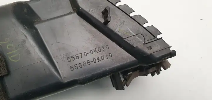 Toyota Hilux (AN10, AN20, AN30) (2004 - 2008) Боковой воздушный дефлектор — фото 6