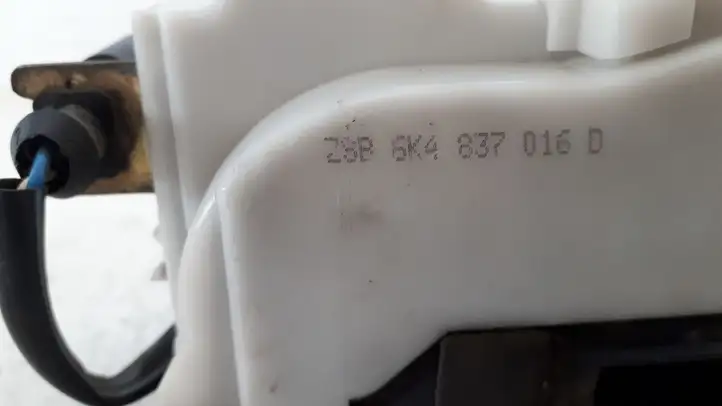 Seat Ibiza II (6k) (1999 - 2002) 6K4837016D Замок передней двери — фото 3