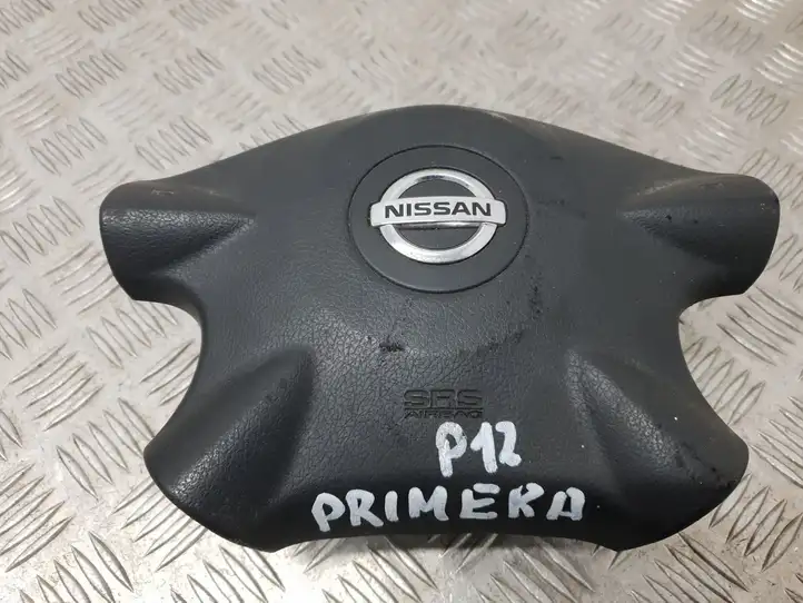 Nissan Primera (2000 - 2001) 6005155 Подушка безопасности руля — фото 1