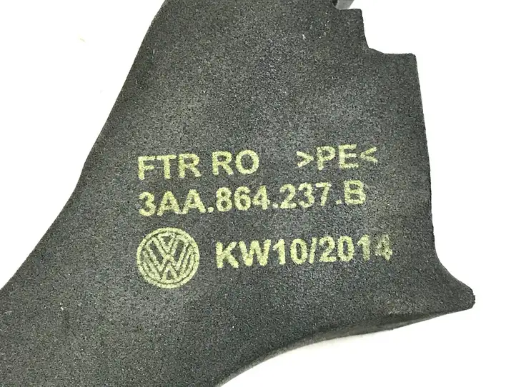 Volkswagen PASSAT B7 (2011 - 2014) 3AA864237B Абсорбер крыла — фото 3