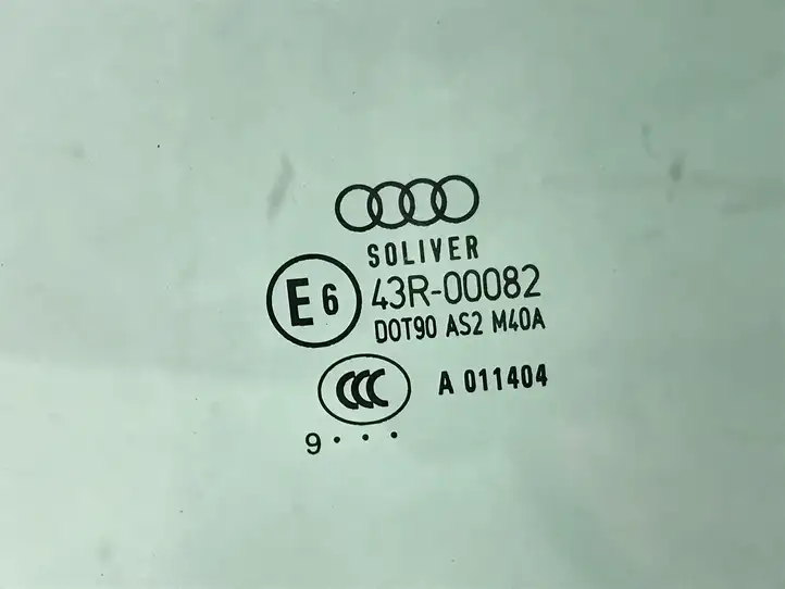 Audi A4 S4 B8 8K (2007 - 2011) 43R00082 Стекло задней двери — фото 3
