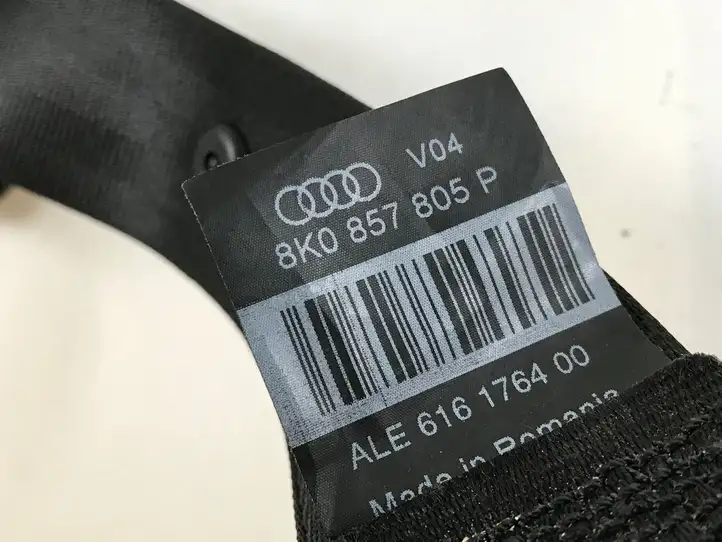 Audi A4 S4 B8 8K (2007 - 2011) 8K0857805P Задний ремень безопасности — фото 4