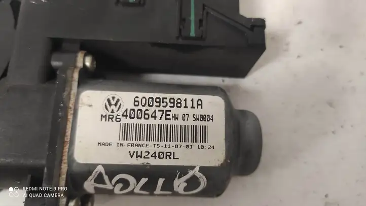 Volkswagen Polo (2001 - 2005) 6Q0959811A Стеклоподъемник задней двери — фото 4