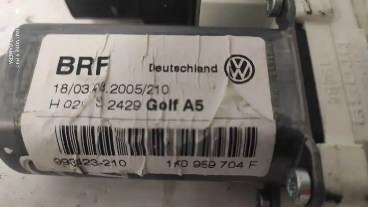 Volkswagen Golf V (2003 - 2009) 1K0959704F Стеклоподъемник задней двери — фото 5
