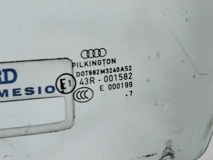 Audi A4 S4 B8 8K (2007 - 2011) 43R001582 Стекло передней двери — фото 3