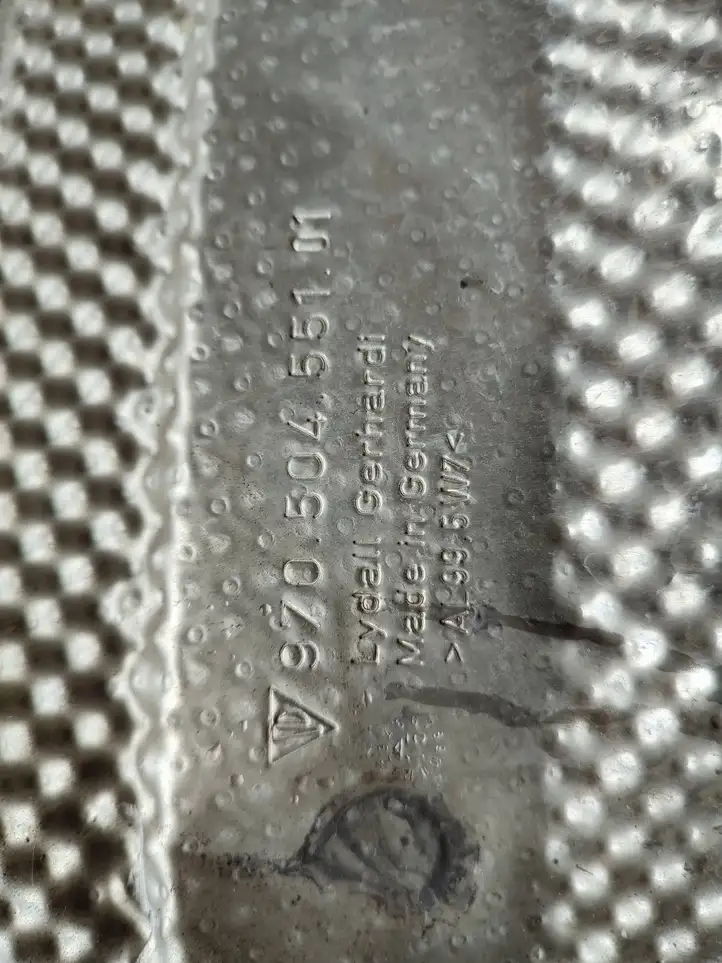 Porsche Panamera (970) (2013 - 2016) 97050455101 Теплоизоляция (теплозащита) — фото 2
