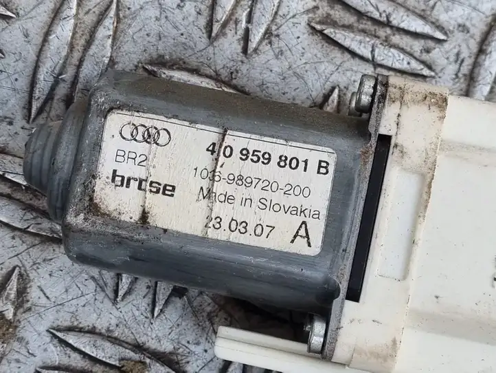 Audi Q7 4L (2005 - 2009) 4L0837461A Электростеклоподъемник передний (комплект) — фото 2