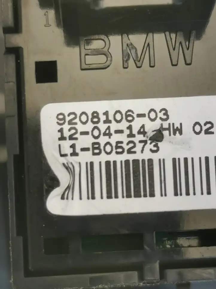 BMW 3 F30 F35 F31 (2012 - 2018) 9208106 Блок кнопок стеклоподъемников — фото 3