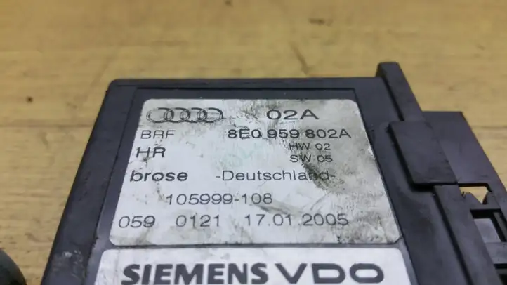 Audi A4 S4 B7 8E 8H (2004 - 2009) 8E0959802A Стеклоподъемник задней двери — фото 5