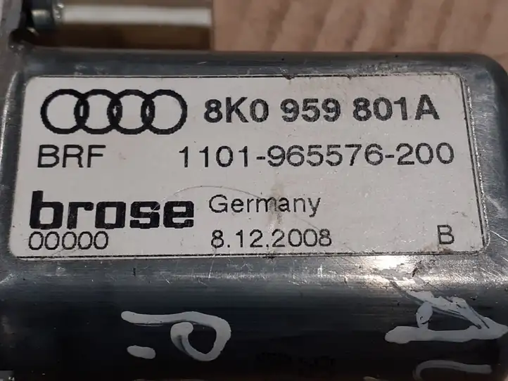 Audi A4 S4 B8 8K (2007 - 2011) BRF8K0837461 Электростеклоподъемник передний (комплект) — фото 3