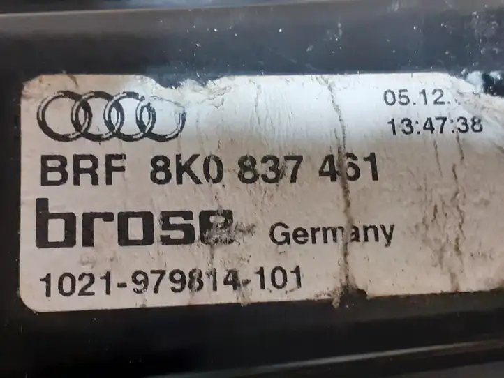 Audi A4 S4 B8 8K (2007 - 2011) BRF8K0837461 Электростеклоподъемник передний (комплект) — фото 4