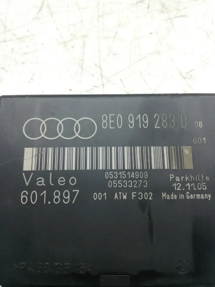 Audi A4 S4 B7 8E 8H (2004 - 2009) 8E0919283D Блок управления парктрониками — фото 4