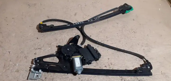 Volkswagen Sharan (2000 - 2003) YM21A23200AA Электростеклоподъемник передний (комплект) — фото 2