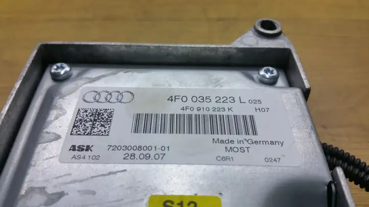 Audi A6 S6 C6 4F (2004 - 2008) 4F0035223L Усилитель звука — фото 5