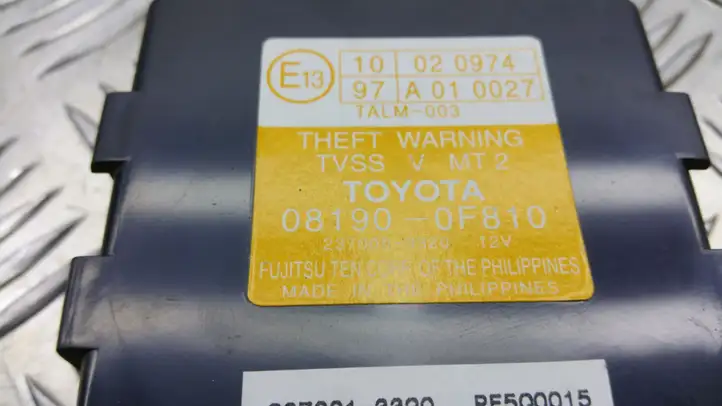 Toyota Corolla Verso AR10 (2004 - 2009) 081900F810 Блок управления сигнализацией — фото 2