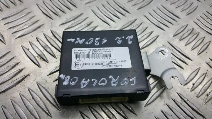 Toyota Corolla Verso AR10 (2004 - 2009) 897800F010 Блок иммобилайзера — фото 1