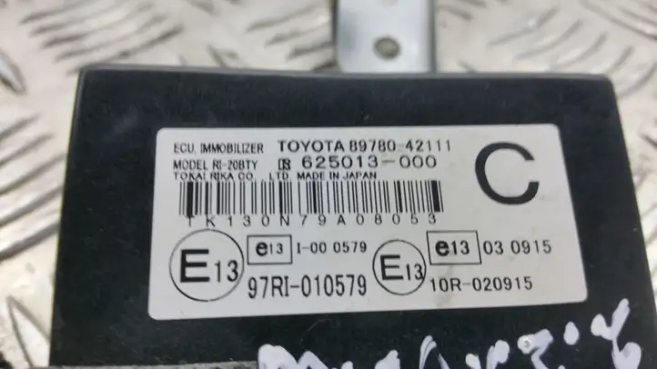 Toyota RAV 4 (XA30) (2006 - 2016) 8978042111 Блок иммобилайзера — фото 3