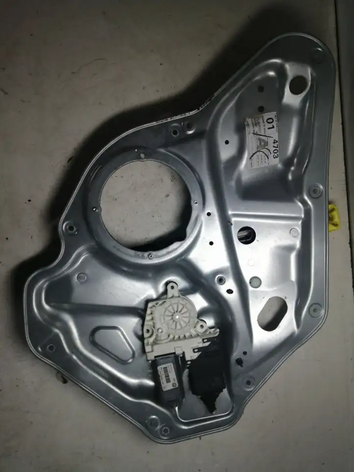 Volkswagen Golf VI (2009 - 2013) 1K9839755A Стеклоподъемник передней двери (комплект) — фото 1