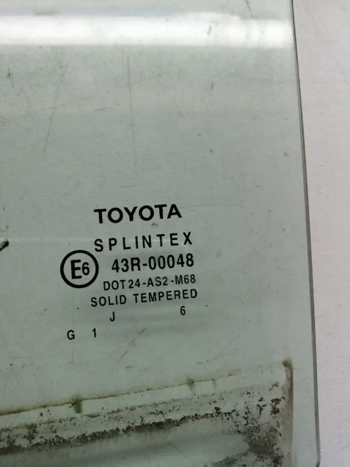 Toyota Avensis T250 (2006 - 2009) 43R00048 Стекло задней двери — фото 3