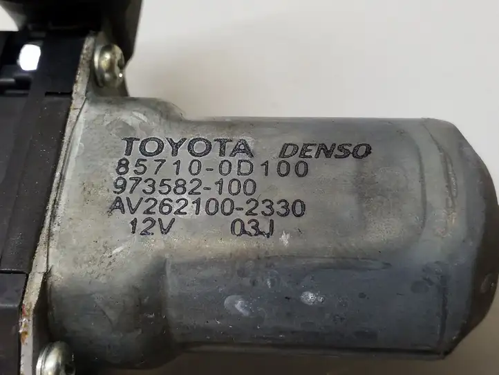 Toyota Auris 150 (2006 - 2012) 857100D100 Стеклоподъемник передней двери (комплект) — фото 3