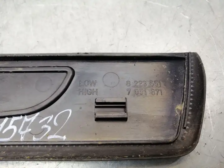 BMW 7 E65 E66 (2001 - 2008) 8223551 Внутренняя отделка переднего порога — фото 2