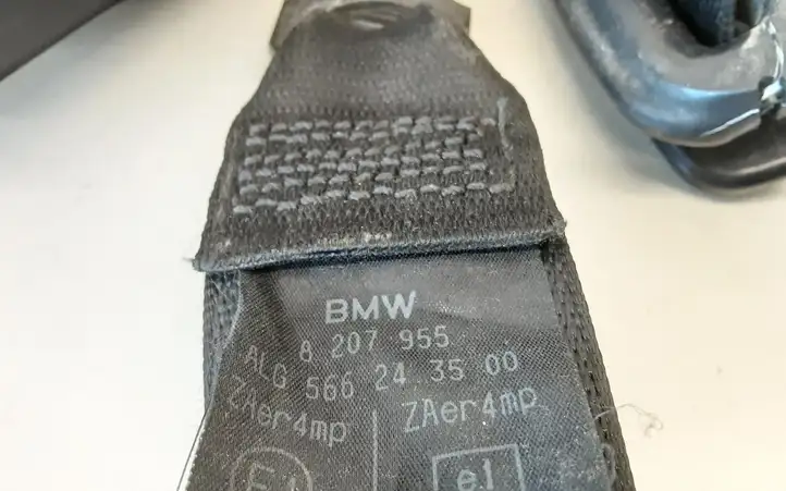 BMW 3 E46 (1998 - 2005) 8207955 Передний ремень безопасности — фото 3