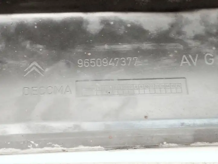 Citroen C6 (2005 - 2012) 9650947377 Передний порог кузова — фото 3