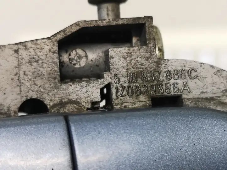 Skoda Roomster (5J) (2006 - 2010) 3B0837207 Наружная ручка двери — фото 2