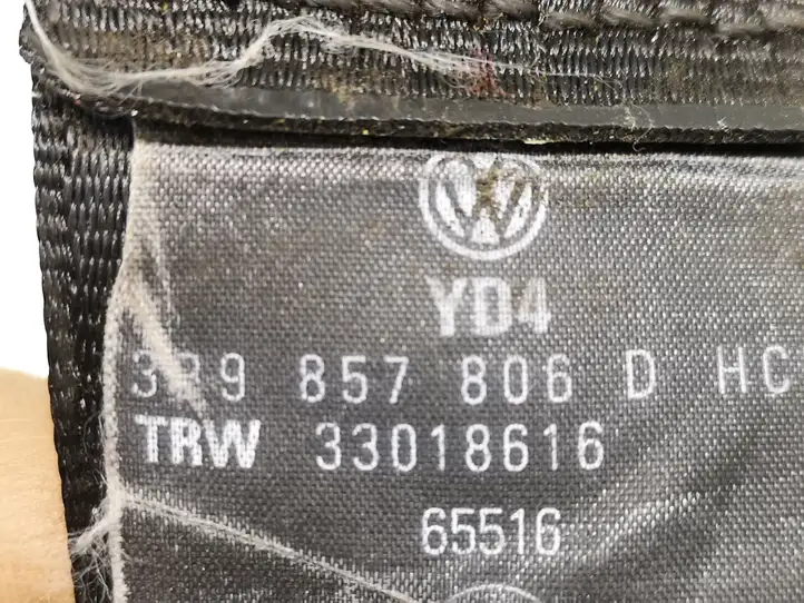 Volkswagen PASSAT B5.5 (2001 - 2005) 3B9857806D Задний ремень безопасности — фото 3
