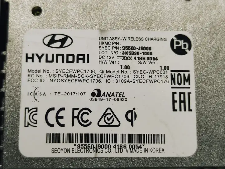Hyundai Kona I (2017 - 2022) 95560J9000 Блок GSM — фото 3