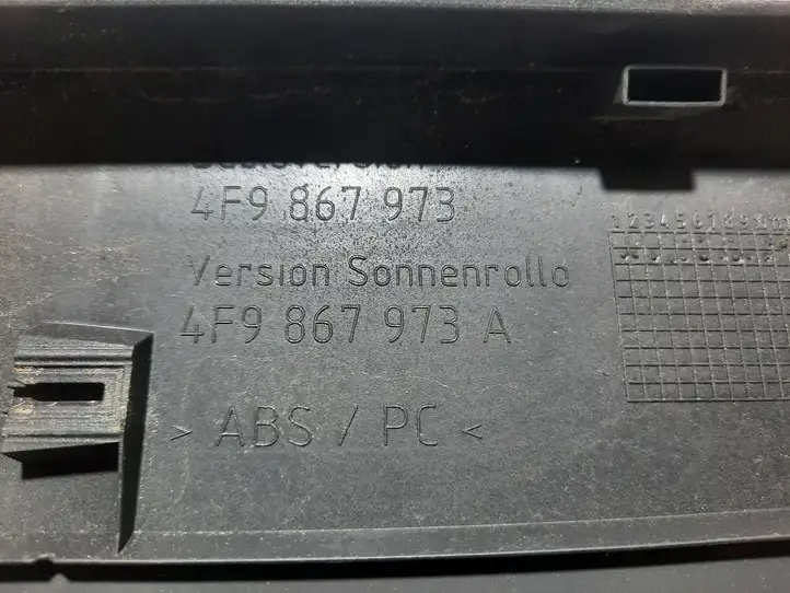 Audi A6 S6 C6 4F (2004 - 2008) 4F9867973 Обшивка багажника — фото 3