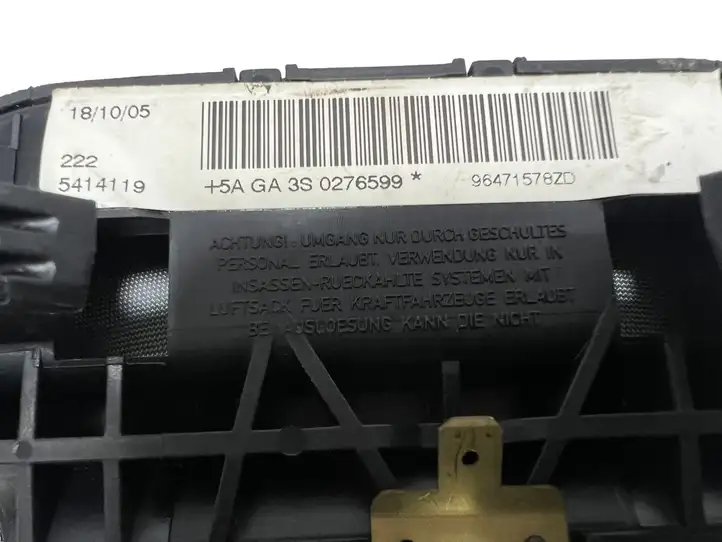Citroen C4 (2004 - 2008) 96471578ZD Подушка безопасности руля — фото 2
