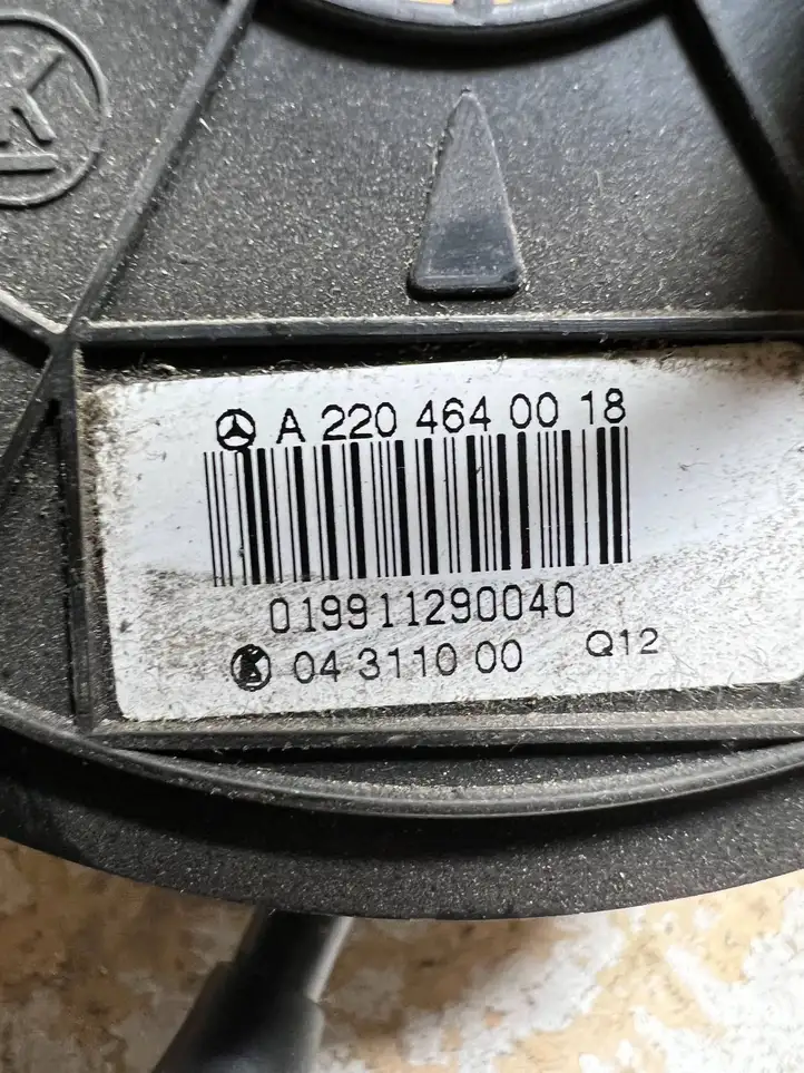 Mercedes-Benz S W220 (1998 - 2006) A2204640018 Контактное кольцо SRS — фото 2