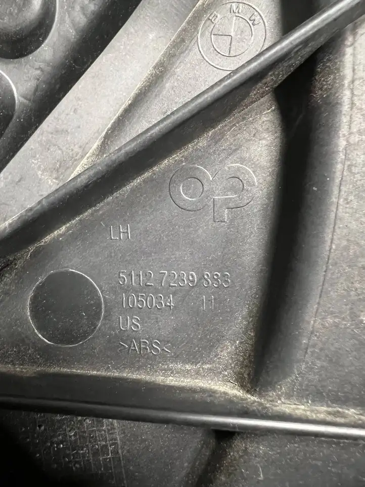 BMW X3 F25 (2010 - 2017) 7239883 Кронштейн заднего бампера — фото 2