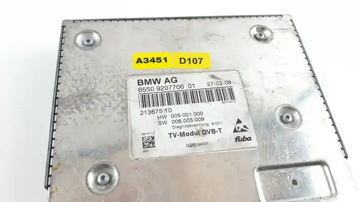BMW 7 F01 (2008 - 2016) 9207706 Модуль управления видео — фото 3